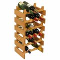 Razoredge 18 Bottle Dakota Wine Rack - Light Oak RA3256125